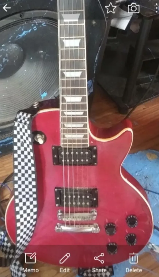 Guitarra El ctrica Gitaar De 6 Cuerdas Diapas n De Palisandro Cuerpo 