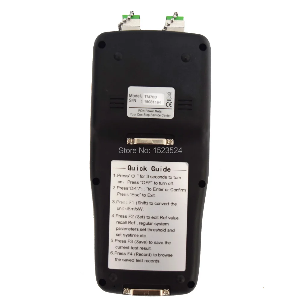 US $116.55 TM70B Handheld PON Fiber Optical Power Meter 131014901550nm
