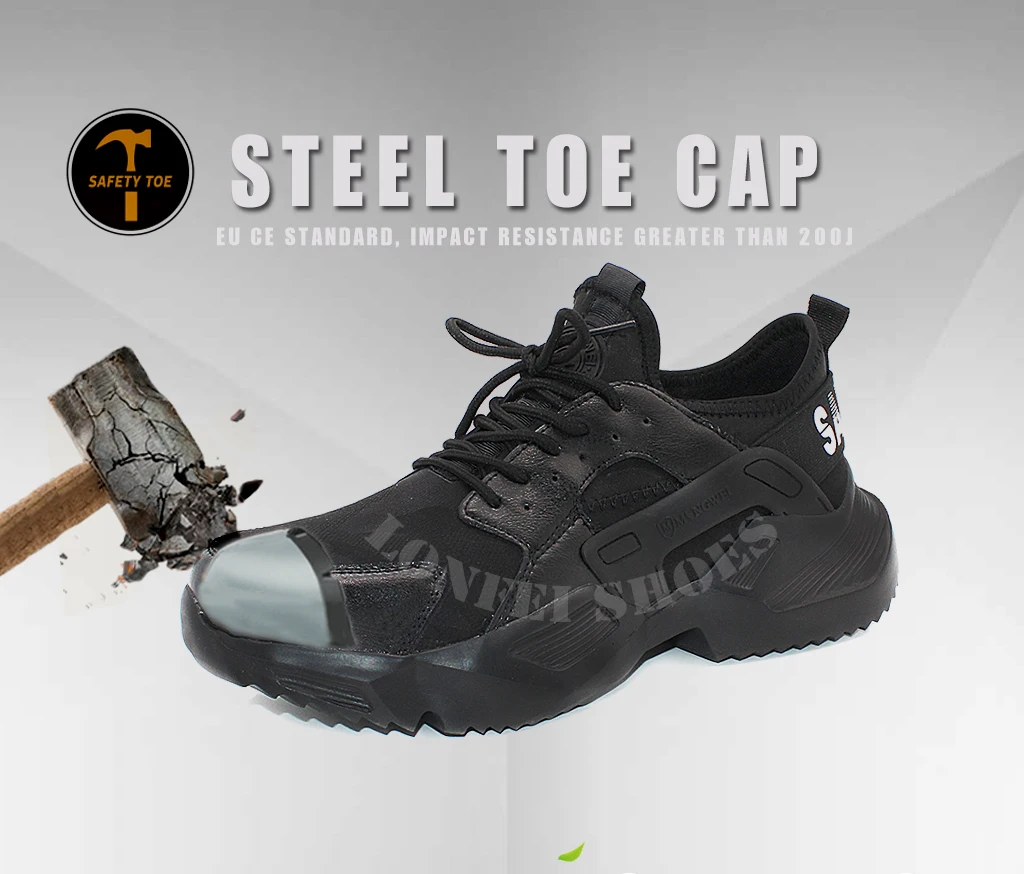 light steel cap shoes