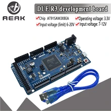 Oficial due r3 placa at91sam3x8e sam3x8e 32-bit braço Cortex-M3 módulo de placa de controle para arduino placa de desenvolvimento