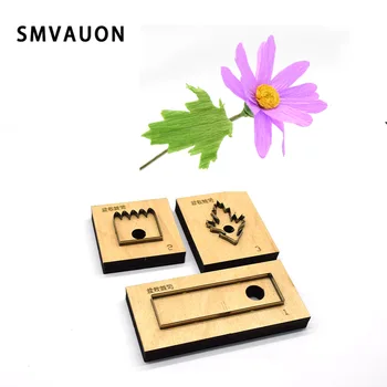 

SMVAUON Potted daisies DIY wood moulds die cut Scrapbook handmade crafts Making Decor Supplies Dies Template