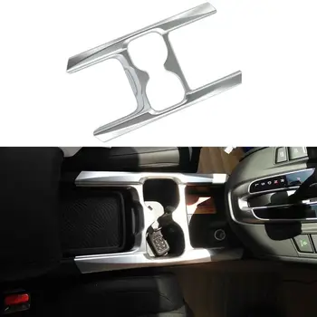 

Chrome Inner Water Cup Holder Frame Cover Stripe Trim Fit For Honda CRV CR-V 5th 2017 2018 2019 Accessories