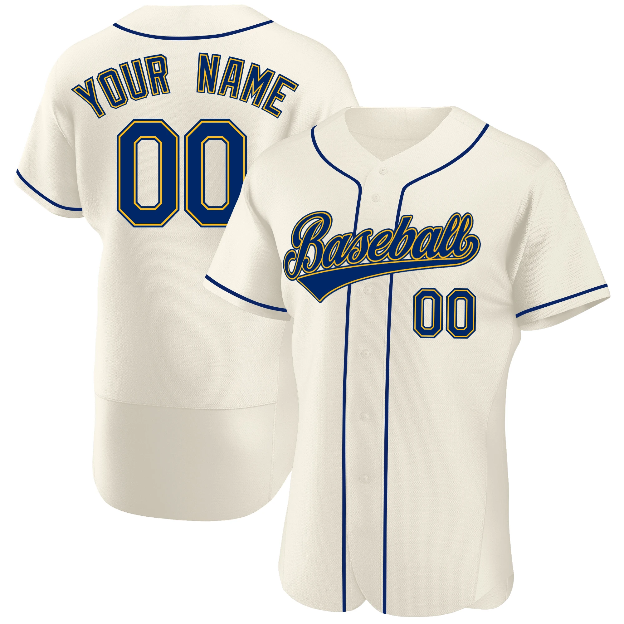 Baseball Jersey Printed Team Name/Number Cool Short Sleeve Breathable Tee Shirts for Men/Girl/Youth