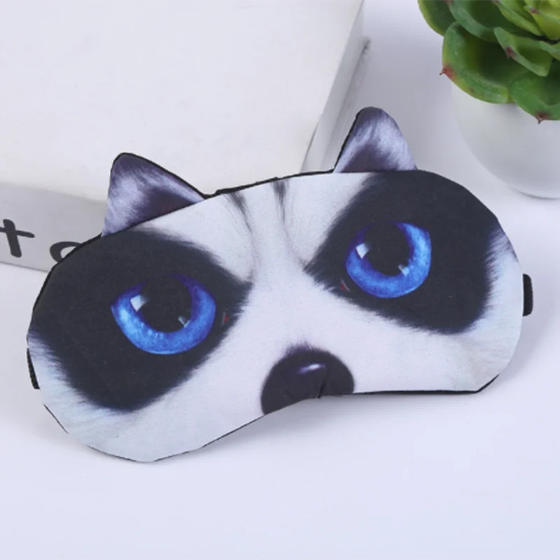 3D Animal Sleep Mask Eye Mask Eyeshade Cover Shade Natural Sleeping Eye Patch Soft Blindfold