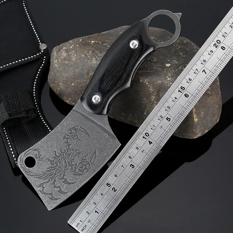 

Open Country High-Hardness Sharp Tactical Knife Outdoor Knife Carry-on Small Straight Knife Wilderness Survival Non-Folding Knif