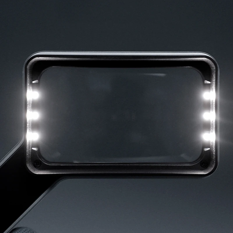 £10.82 Touch Magnifying Glass 30x Handheld Hd High Magnification With Led