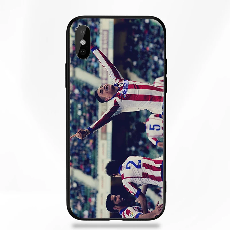 Чехол для телефона Gimenez для iphone, чехол Atletico Madrid FC DIY, черный мягкий чехол из ТПУ для iphone 11Pro X XR XS MAX 7 8 7plus 6 6S 5S SE