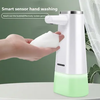 

Soap Dispensers 250ml Automatic Foam Soap Dispenser Bathroom Hardware Touchless Induction Foam Liquid Soap Dispensers