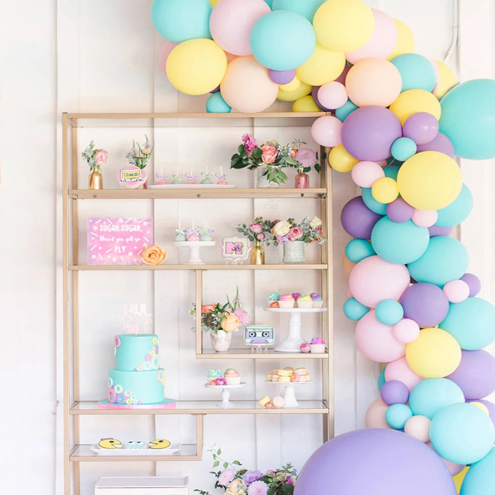 5 м воздушные шары аксессуары полоска для воздушных шаров свадебный фон на день рождения декоративный шар цепь арки зажимы Декор поставки Резина