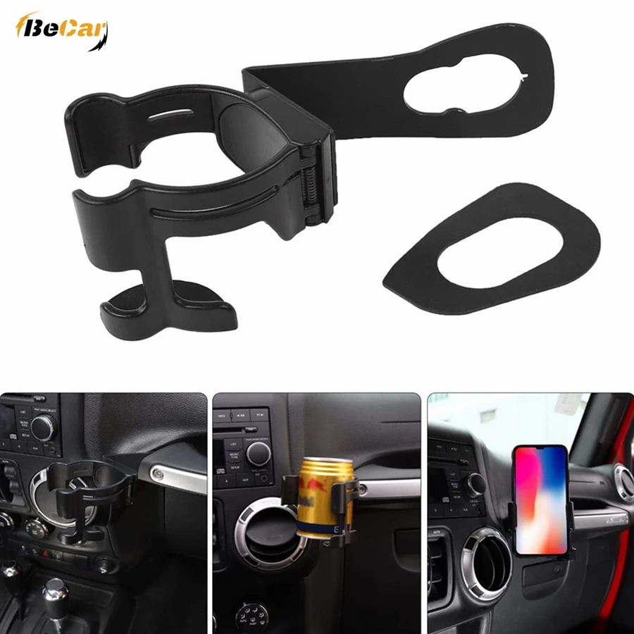 2 в 1 держатель-подставка для напитков Jeep Wrangler JK JKU Rubicon Unlimite 2007-2017 | Автомобили и