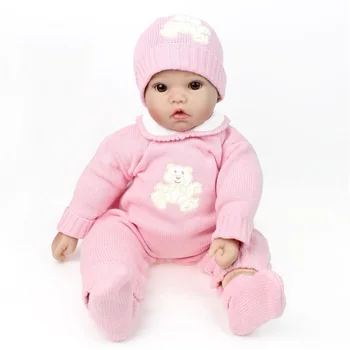 

50CM Baby Reborn Dolls Touch Vinyl Babies Newborn Doll Toy Soft Silicone Lifelike Realistic Bonecas with Open Eyes Toys Playmate