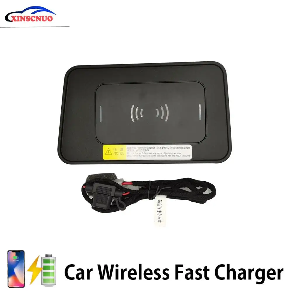 

Car Accessories Vehicle Wireless Charger For Toyota RAV4 2019-2020 Fast Charger Module Wireless Onboard Car Charging Pad