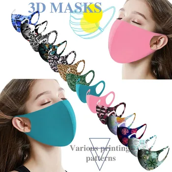 

15pcs Adult Printed Face Mask Fashion Facial Mask Reusable Washable Mouth Cover Protective Mask Mondkapjes Herbruikbaar Maske