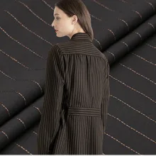 Камвольная шерстяная ткань 143 см осенний и зимний костюм куртка шерстяная ткань костюм стрейч спандекс ткань оптом шерстяная ткань