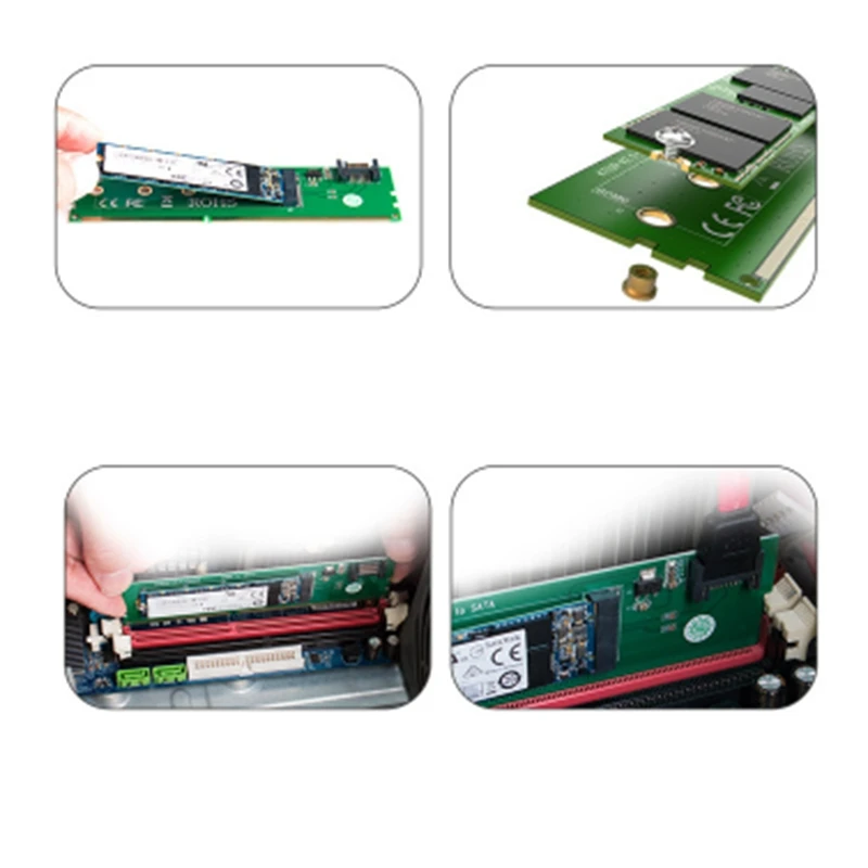 MAIWO KT039 Riser Card SATA to M.2 SATA жесткий диск Riser Card DDR3 Powered Riser Card