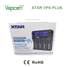 Vapcell зарядное устройство XTAR VP4 PLUS