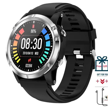 

New Men SmartWatch Waterproof Heart Rate Blood Oxygen Monitor Long Standby WristWatch Alloy Case Women Smart Band sport Bracelet