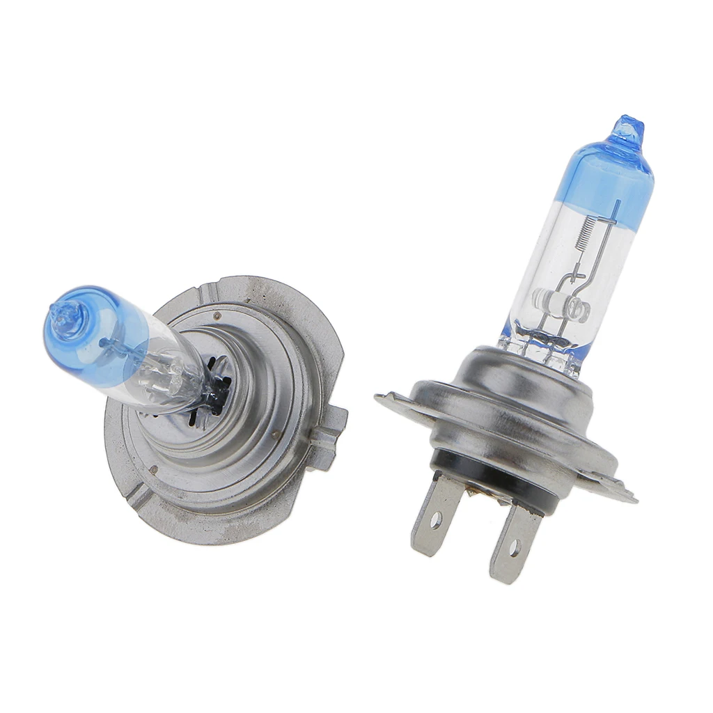 2 шт яркий H7 55W 12V 4000K ксеноновый газовый галогенный головной светильник, белый светильник, лампа