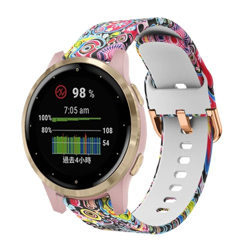 Garmin Forerunner 265S 255S /Venu 2S Ǹ Ʈ, Vivoactive 4S/Vivomove 3S Ʈġ  ü ð , 18mm