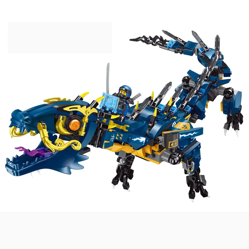 

Ninja Dragon Knight Model Building Blocks Universal Compatible Ninjagoes Bricks Set Children DIY Toys