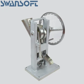 Online SWANSOFT Mini Hand Pill Press Machine Desktop Tablet Manual Punching Machine Tablet Press Sugar Slice Punch Make
