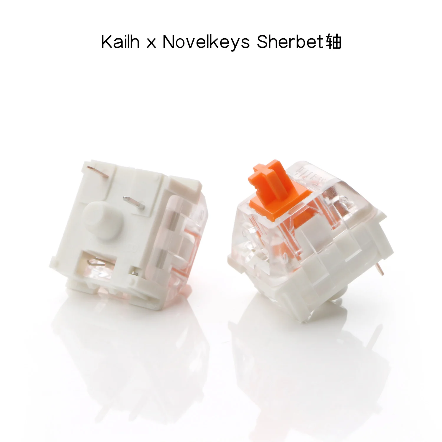 Kailh Novelkey Sherbet 맞춤형 기계식 키보드 3 핀 스위치 용 Clicky 스위치