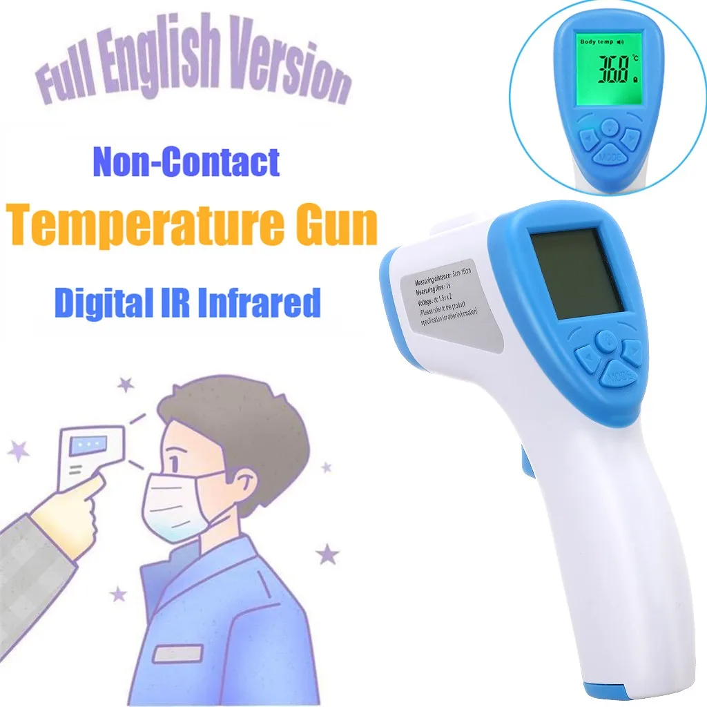 

Infrared Thermometer Digital Electronic Bady Care Forehead Babylis Testa Non-contact Temperature Measurement Device 2020