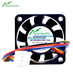 Compact 40mm PWM Speed Control Cooling Fan, DC5V, 4 - Pin Connection (Black)