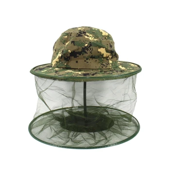 

Fishing Hat Beekeeping Lnsect-Proof Net Mosquito-Proof Cap Mesh Sunsn Round Hat