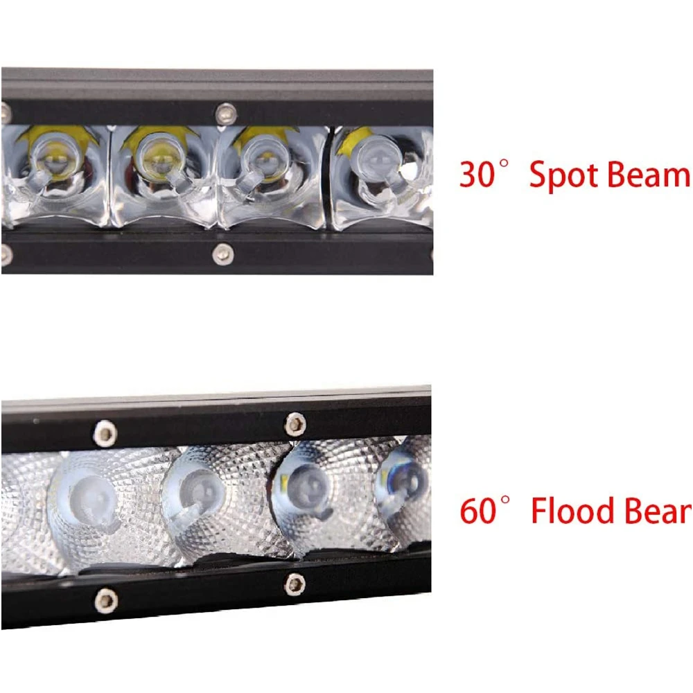 ROUTEKING Barre Lumineuse Clignotante Stroboscopique à LED - Rampe  Gyrophare LED de Sécurité avec 30 LED Haute Intensité pour Avertissement  d'Urgence