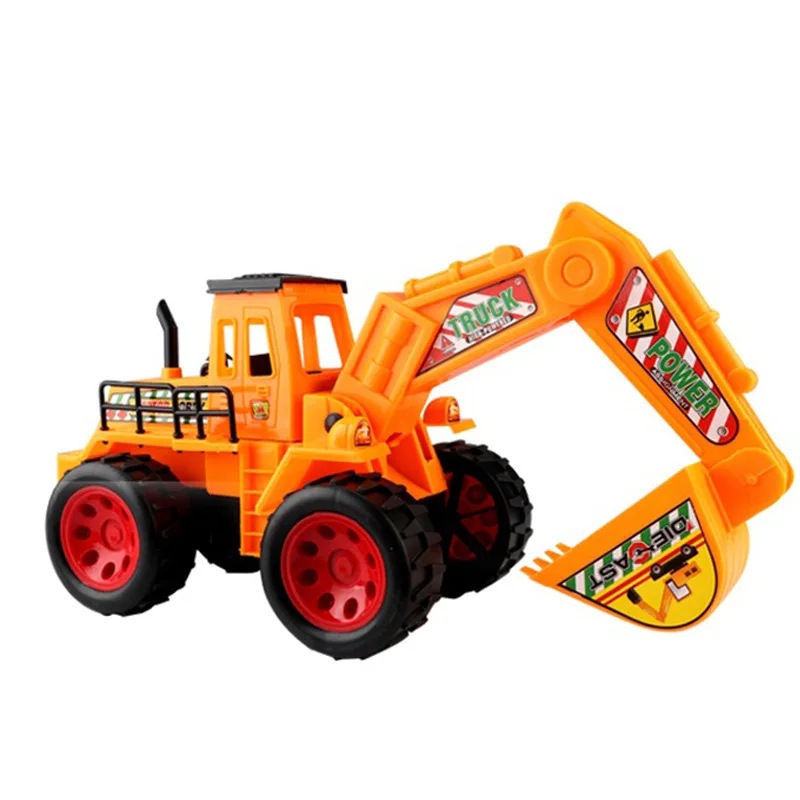 

Children Inertia Engineering Vehicle Excavator Model Beach Boy Large Size Model Forklift Bulldozer Toy Car