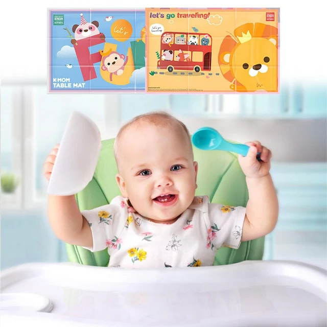 Tovagliette usa e getta per bambini tovagliette con Design animale carino a  prova di olio tovagliette da pranzo appiccicose set di stoffa portatile per  bambini - AliExpress