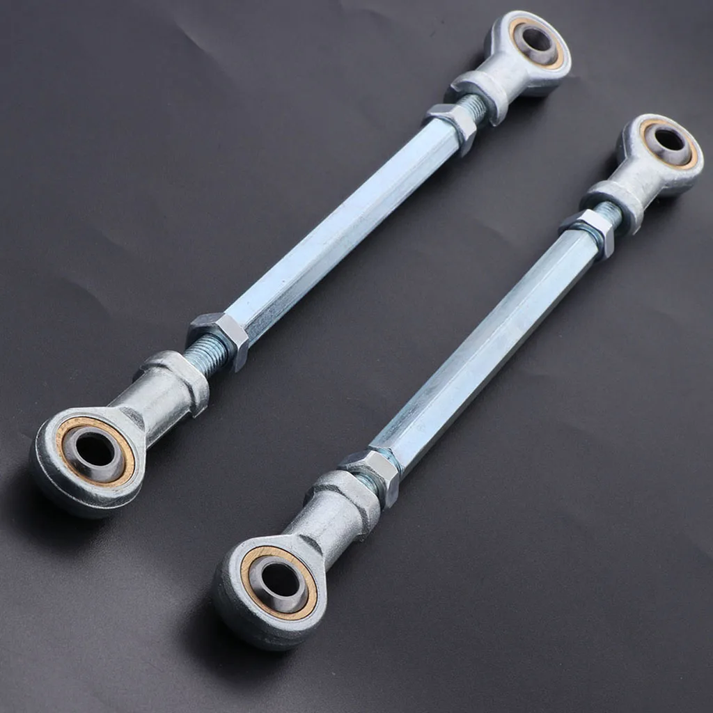 2 в 1 Tie Rod концы Рулевой Комплект w/шаровые шарниры Sway стержни для наращивания ATV