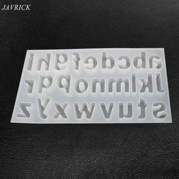 

Creative DIY Crystal Epoxy Mold Lowercase Letter Molds Jewelry Making Mould