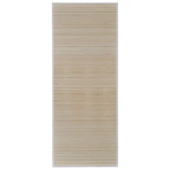 

Rectangular Natural Bamboo Rug 80 x 300 cm