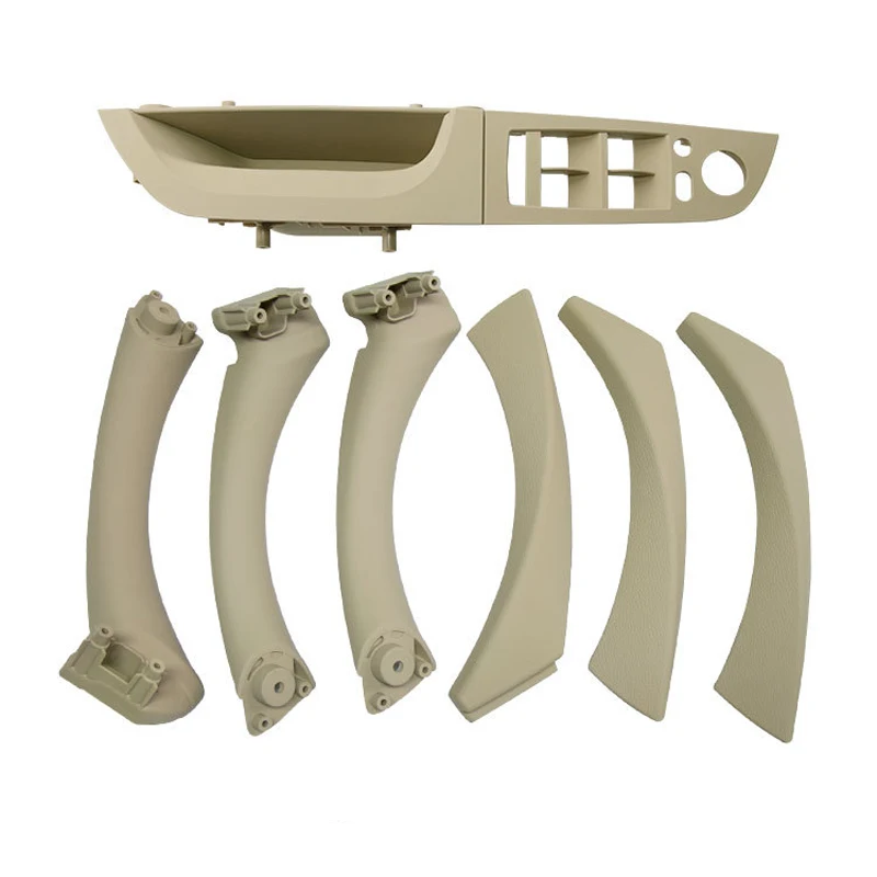 Car Interior Inner Door Handle Panel For BMW E90 E91 3 Series 318 320 325 328 2004 2012 Sedan