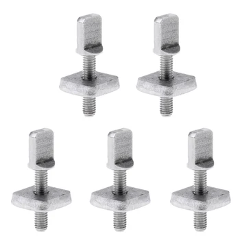 

5Pieces 304 Stainless Steel SUP Fin Screw Set Tool for Stand Up Paddle Body Board