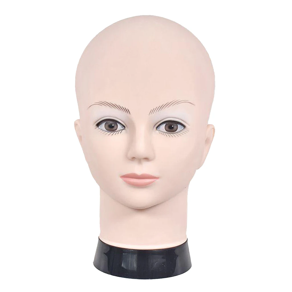 Female Mannequin Head Model Wig Glasses Hat Display Stand 21”