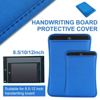 

8.5/10 /12 inch LCD LED handwriting board drawing pad universal bag Blue protective cover WordPad dust-proof protection package