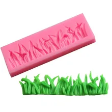 Трава силиконовые формы Формочки Для помадок форма для выпечки, шоколада Инструменты для выпечки прессформа торта кухонные Инструменты для декорирования аксессуары