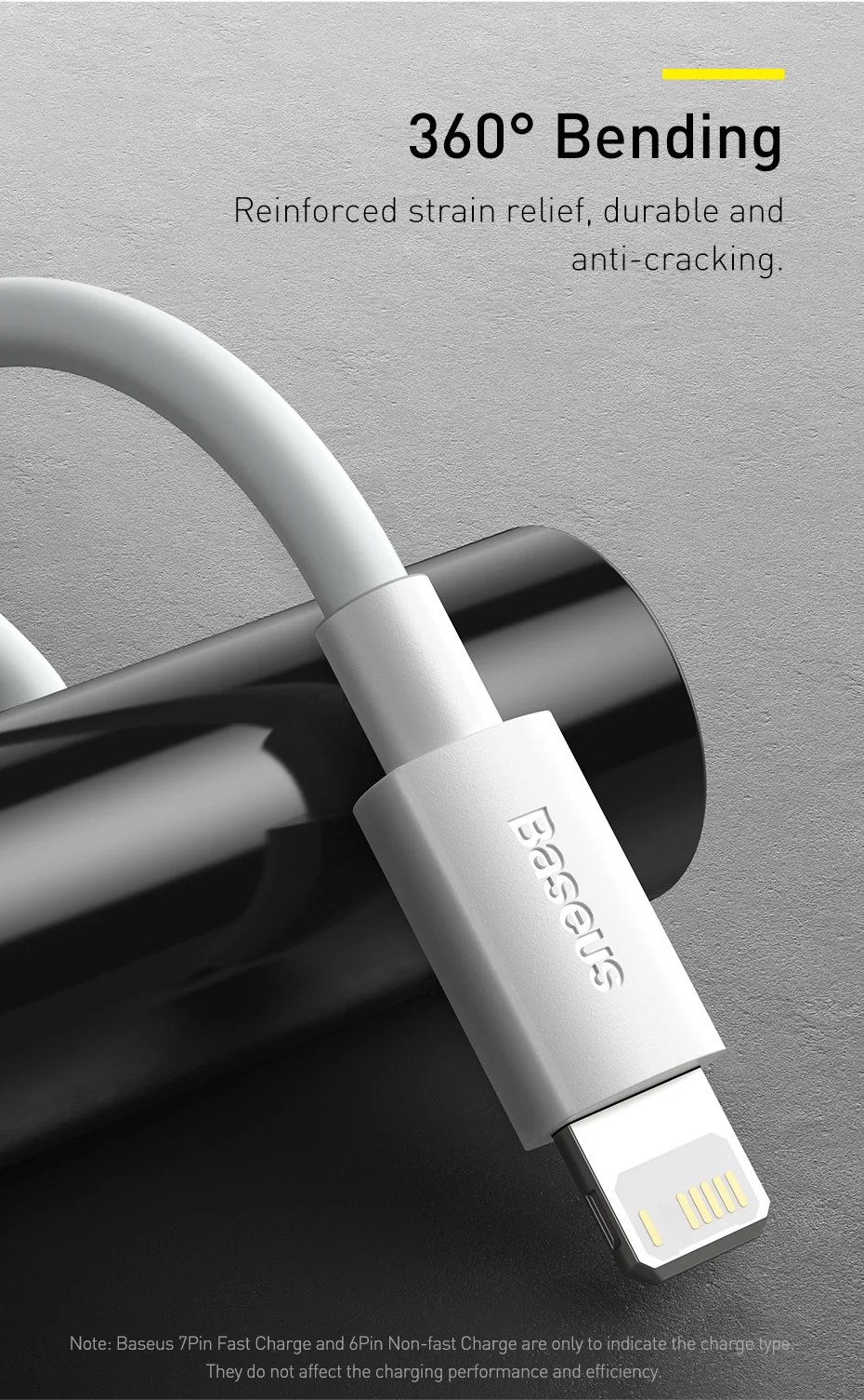 Baseus 2pcs USB Cable For iPhone 13 7 6 8 plus X XR 11 12 mini pro Charger USB Cable Fast Charging 1.5M