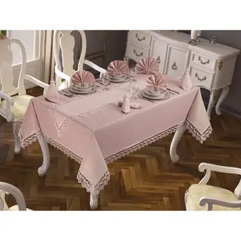 

Easy Linen Table Cover Set 18 Piece Powder