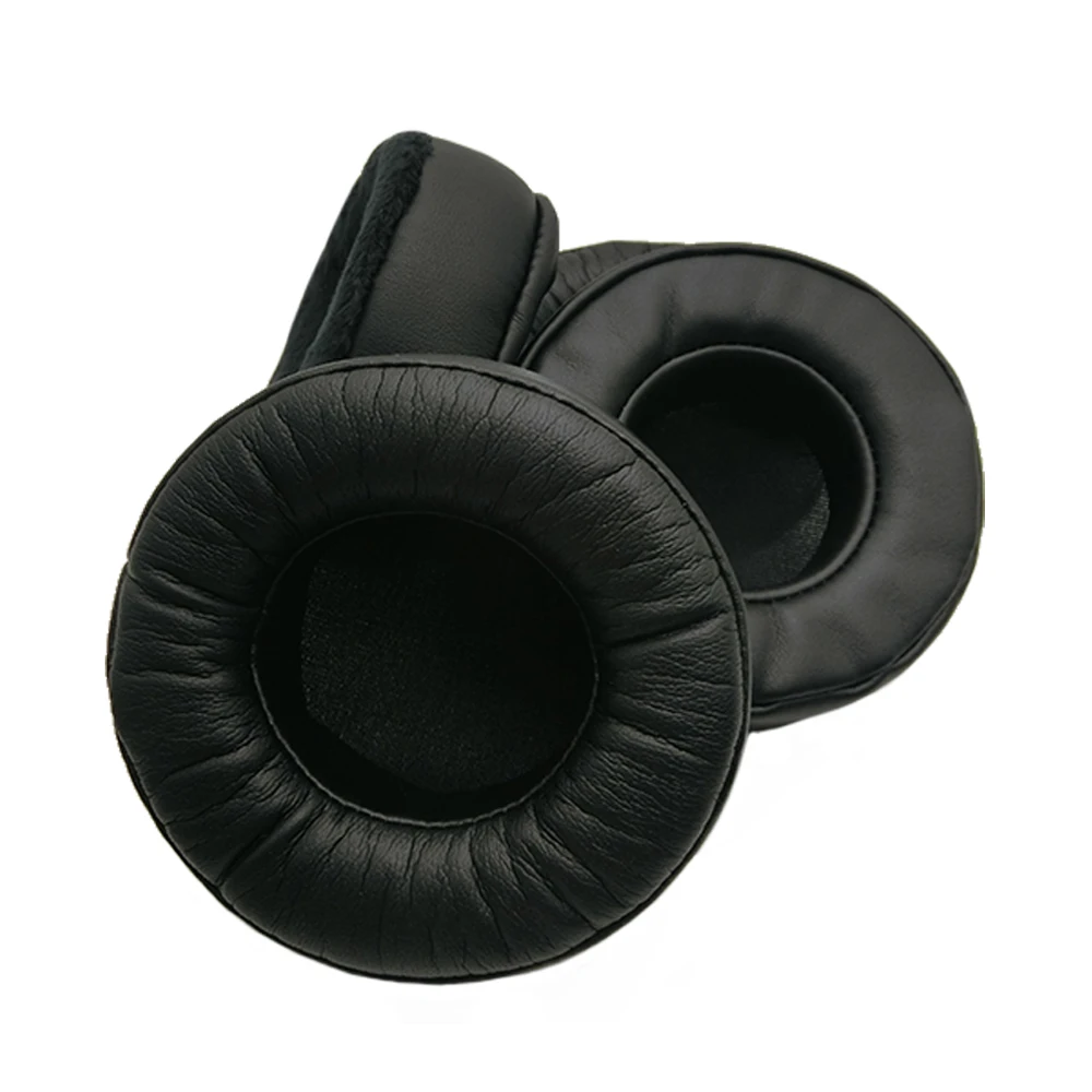 almofadas para fones de substituição de forro acolchoado em couro para