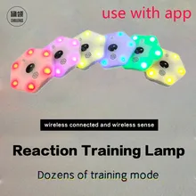 【queling】reaction training light lamp speed agility response equipment boxing react Sensory agile fitlight blazepod siboasi