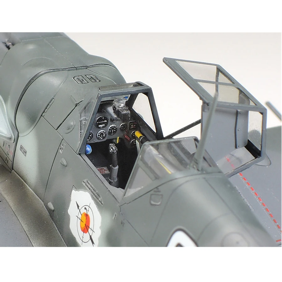 Модель самолета Tamiya 61117 строительные комплекты масштаба 1:48 Messerschmitt Bf109 игрушки
