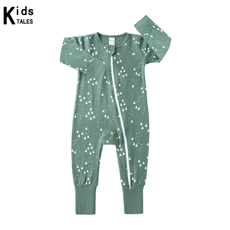 green romper baby boy