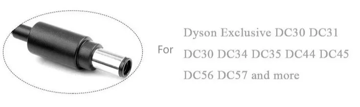Зарядное устройство для Dyson 6 V7 V8 SV09 72 74 DC62 V10 Батарея - Цвет: Белый
