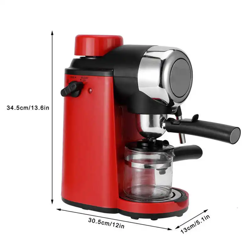 0.24L Coffee Maker Mini Semi Automatic 