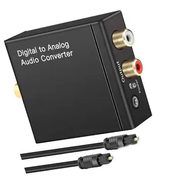 

Digital Optical Coaxial Converter Signal To Analog Converter Amplifier Optical Digital Stereo Audio Coaxial Decoder