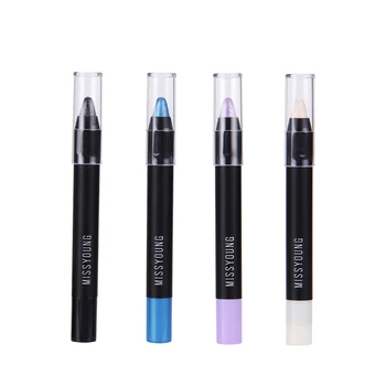 

Missyoung Highlighter Eyeshadow Pencil Cosmetic Glitter Eye Shadow Eyeliner Pen 2#